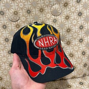 National Hotrod Association Flames Hat